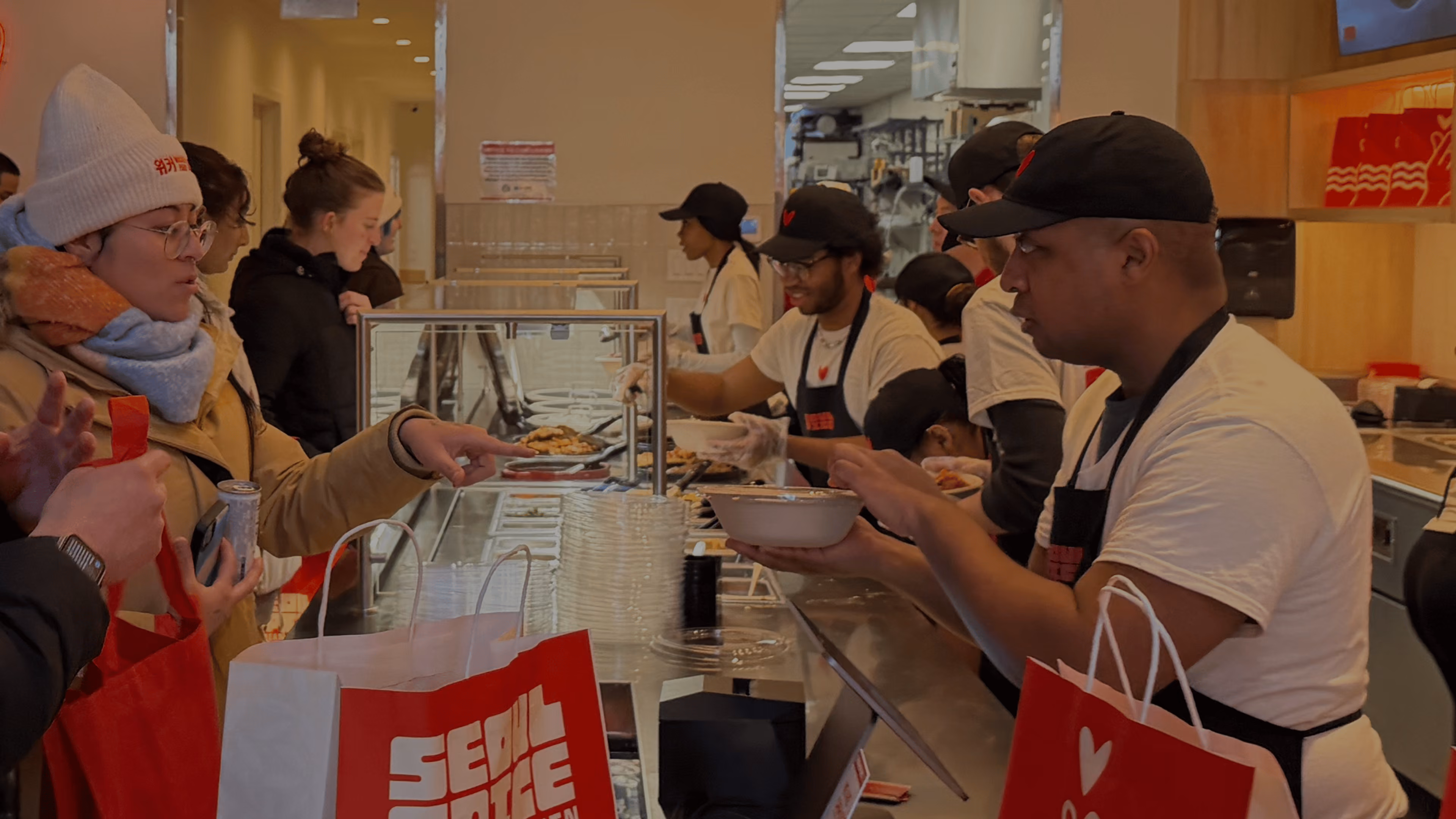 The SeoulSpice team working the line